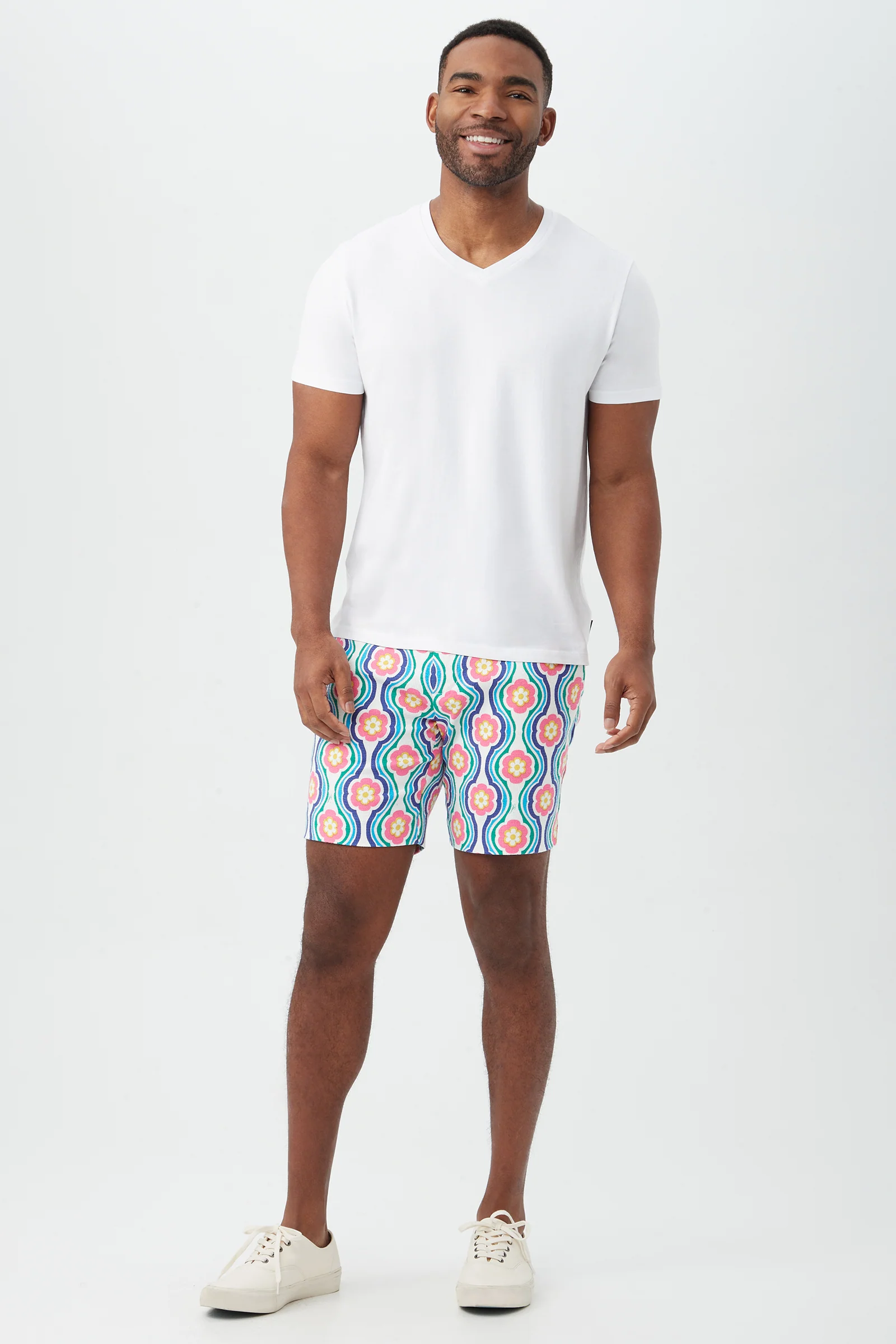 AG Men's Bryce V Neck Tee - Image 3