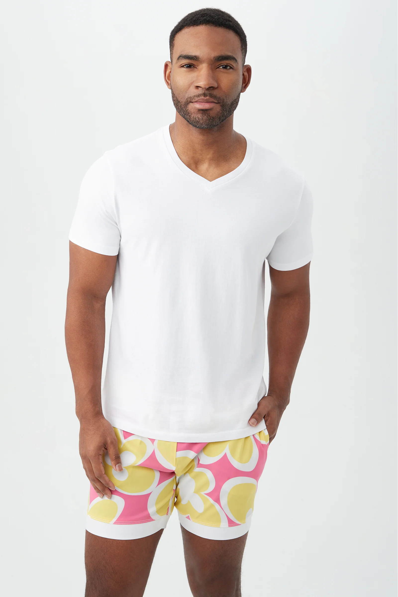 AG Men's Bryce V Neck Tee - Image 4