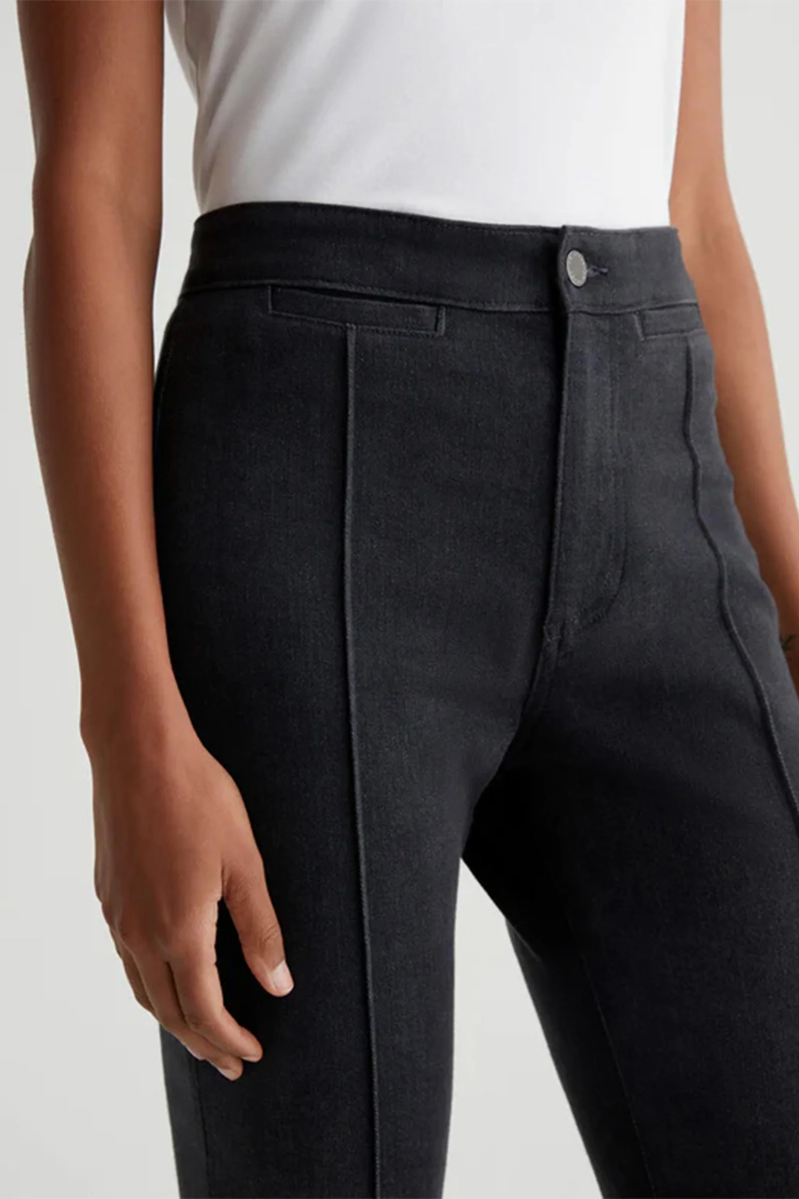 AG Women's Anisten Charcoal Tailored Jean - Image 4