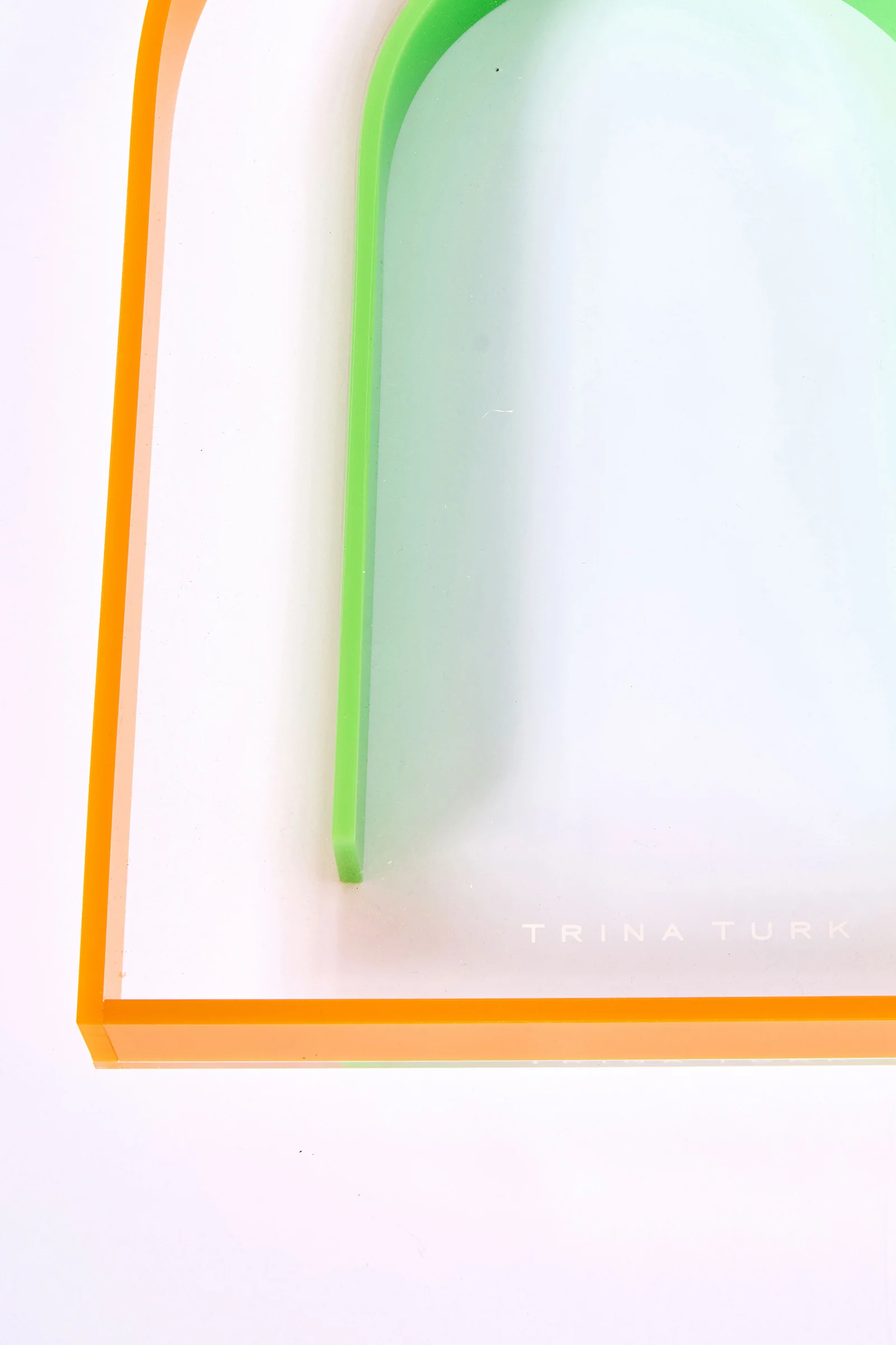 Arched Acrylic Serving Tray - Image 4