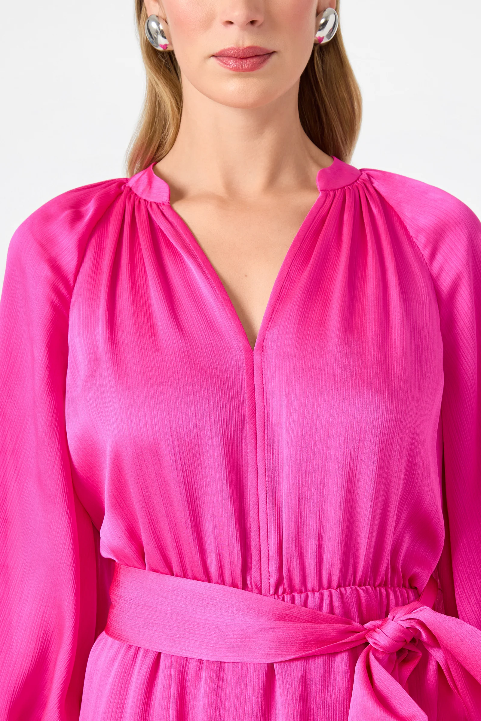 Asuma 3/4 Sleeve Mini Founce Dress - Image 5