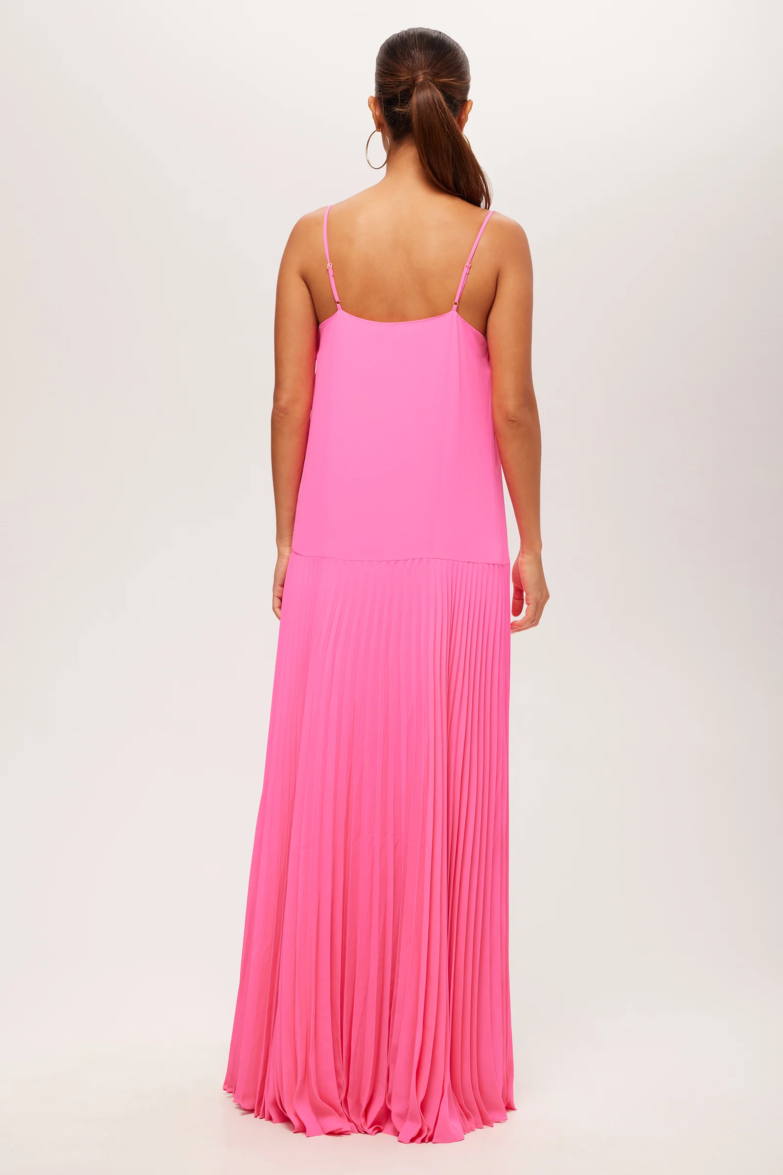 Carve Sleeveless Drop-Waist Pleated Maxi Dress - Image 3