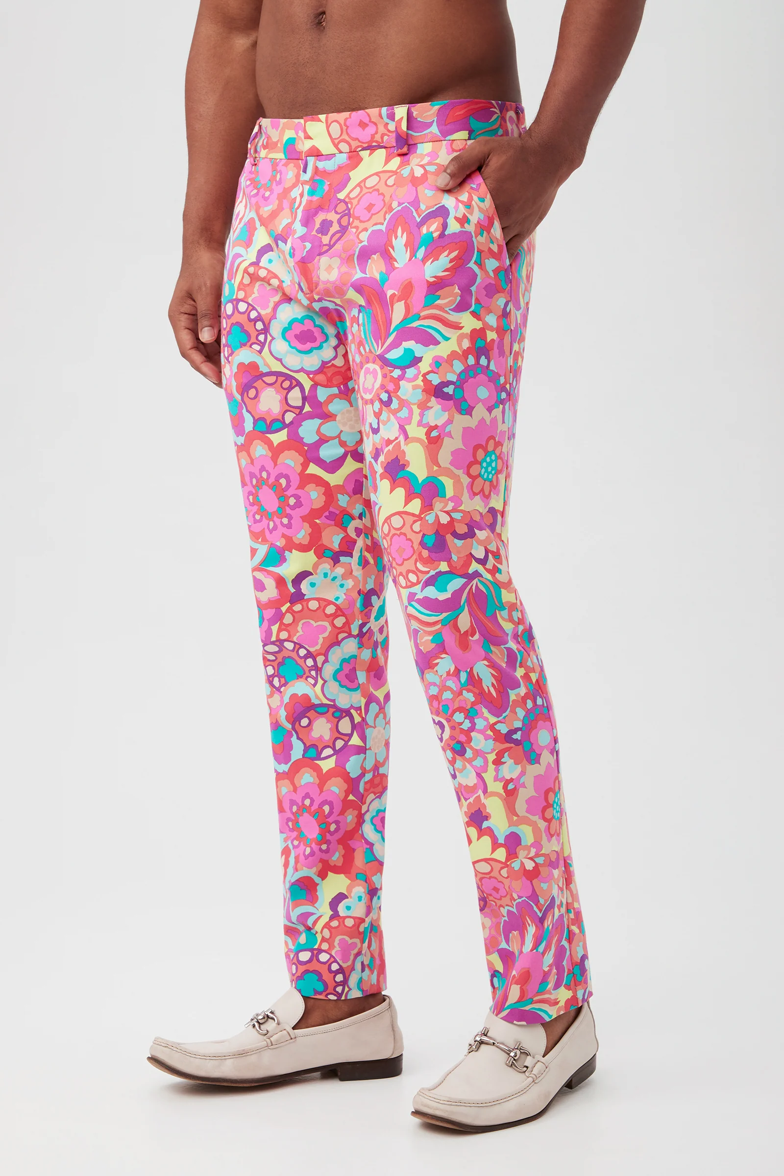 Clyde Slim Trouser - Isola Herringbone - Image 4