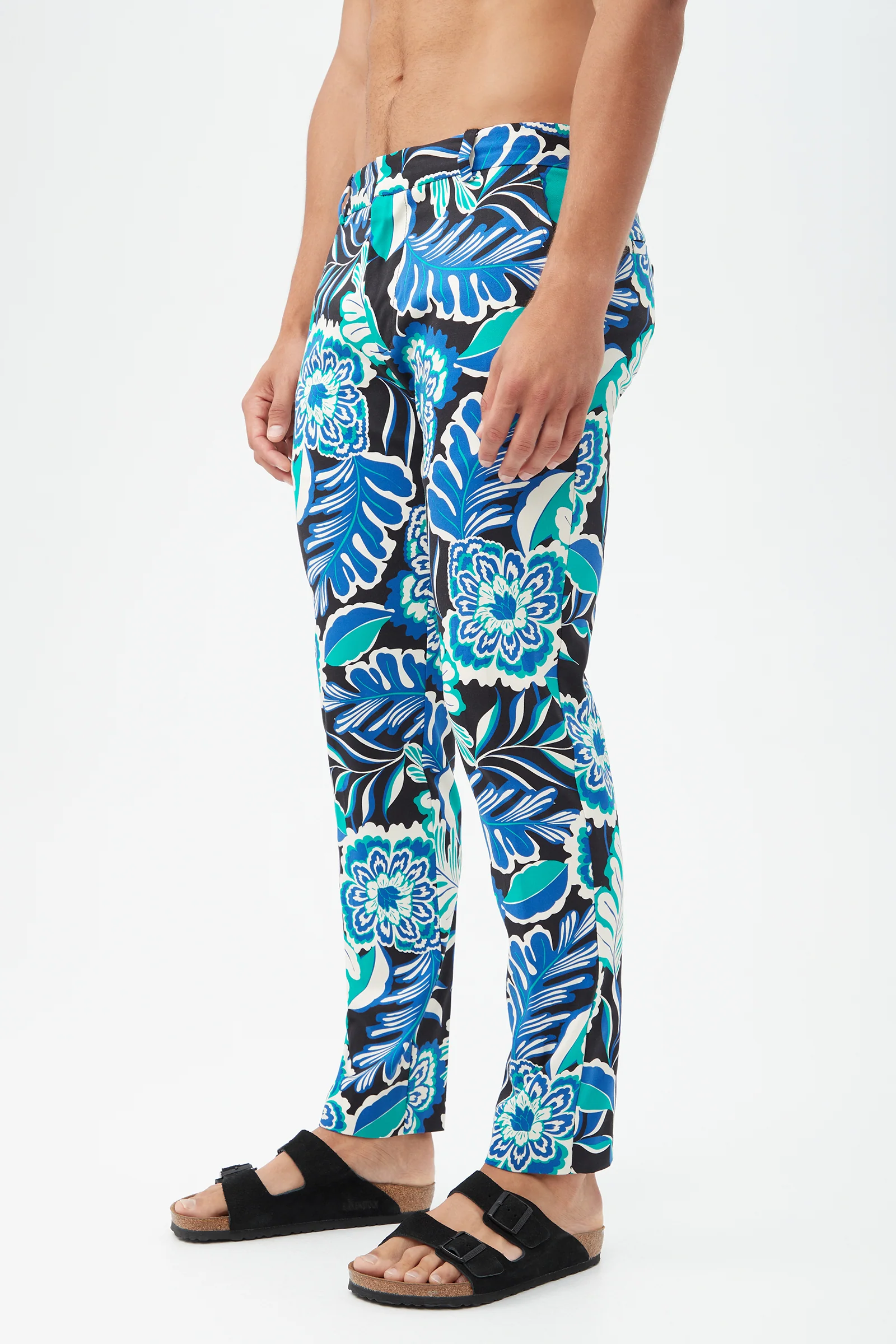 Clyde Slim Trouser - Lokelani Lei Herringbone - Image 5