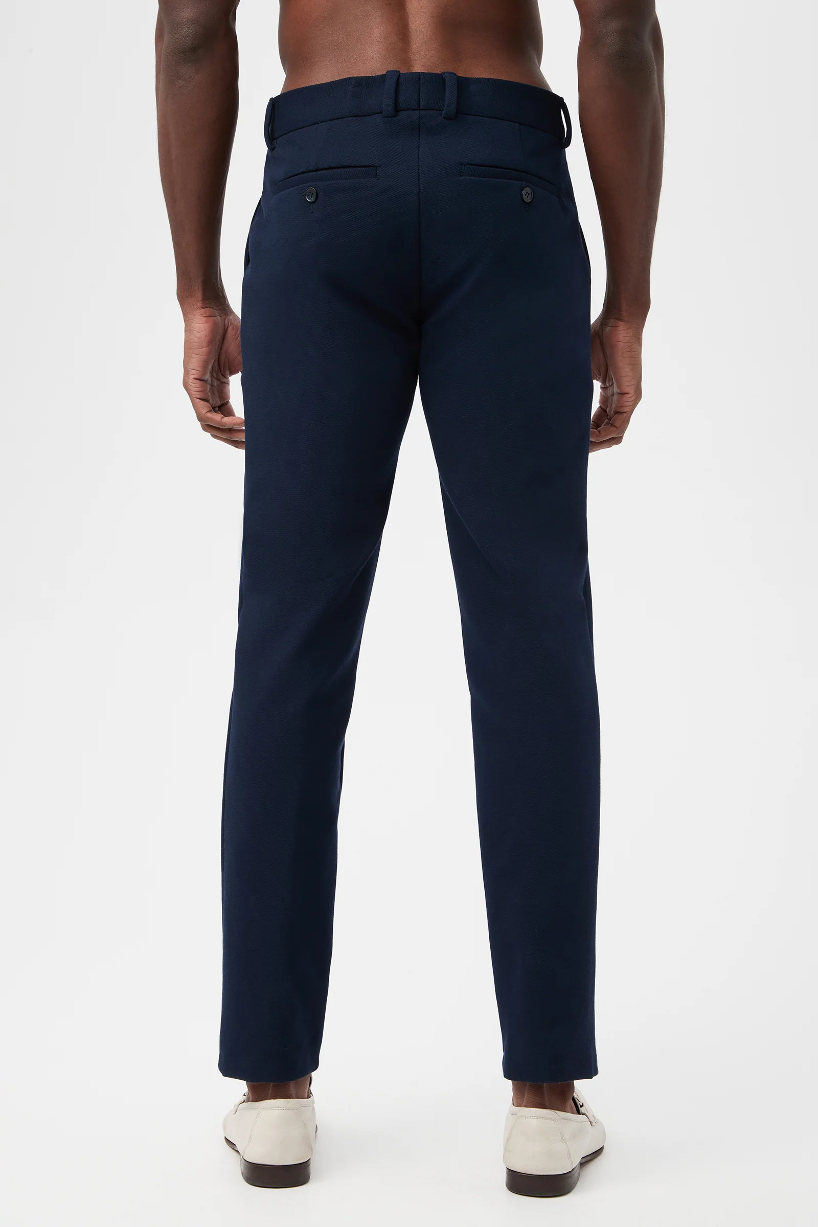 Clyde Slim Trouser - Stretch Pique - Image 4