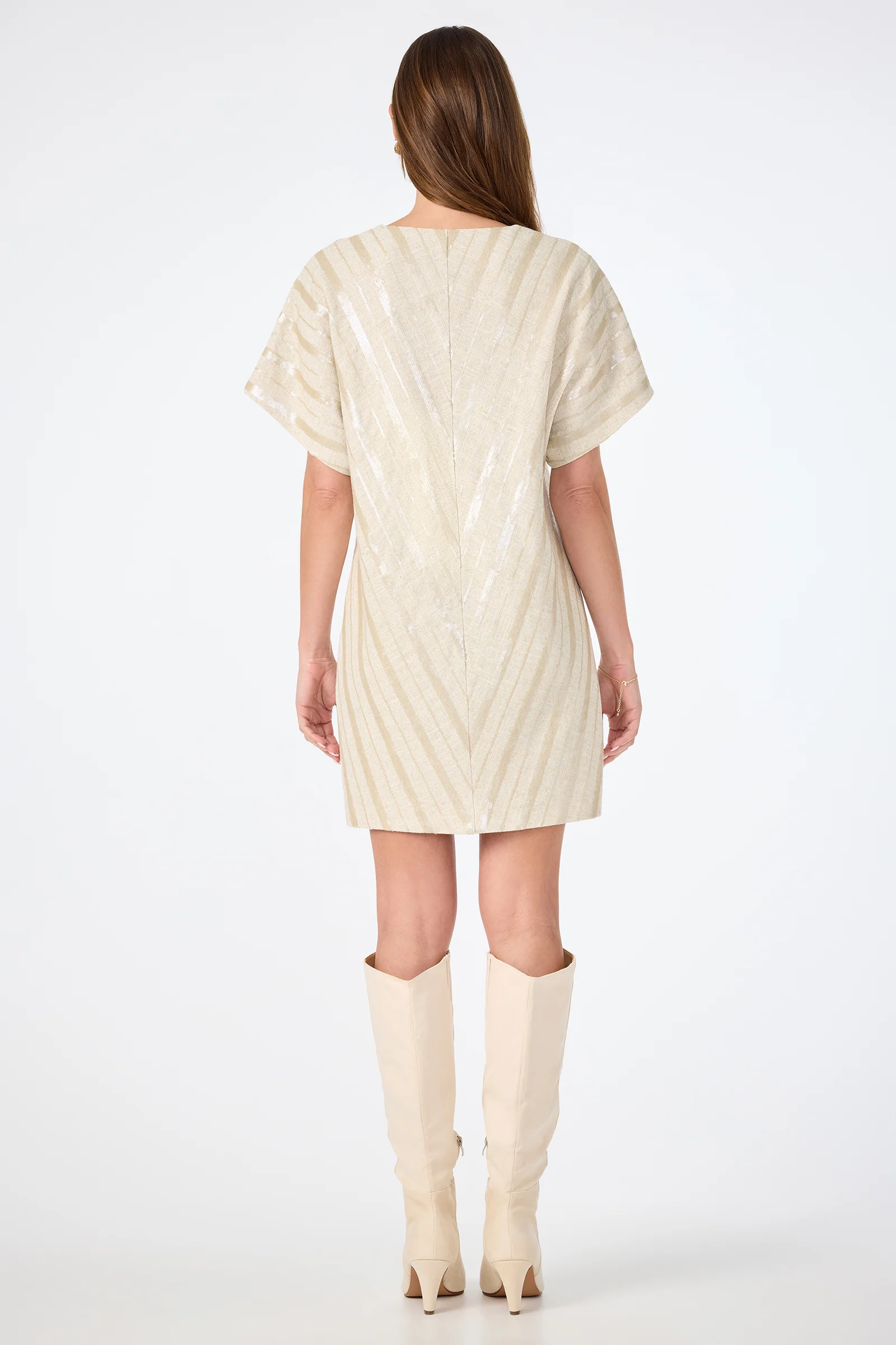 Elisabetta Short-Sleeve Dress - Image 3