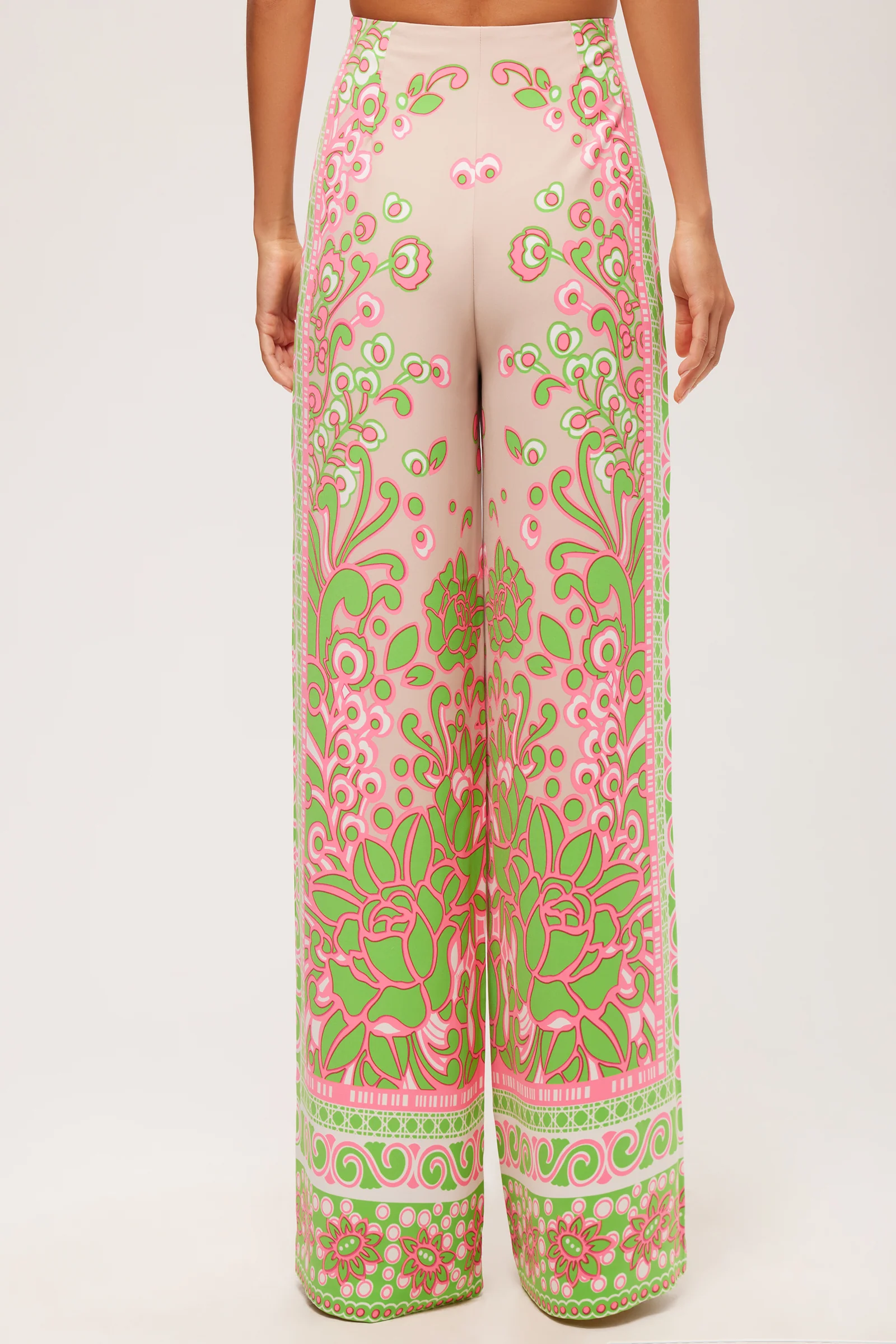 Federer Wide-Leg Pant - Petra Floral - Image 4