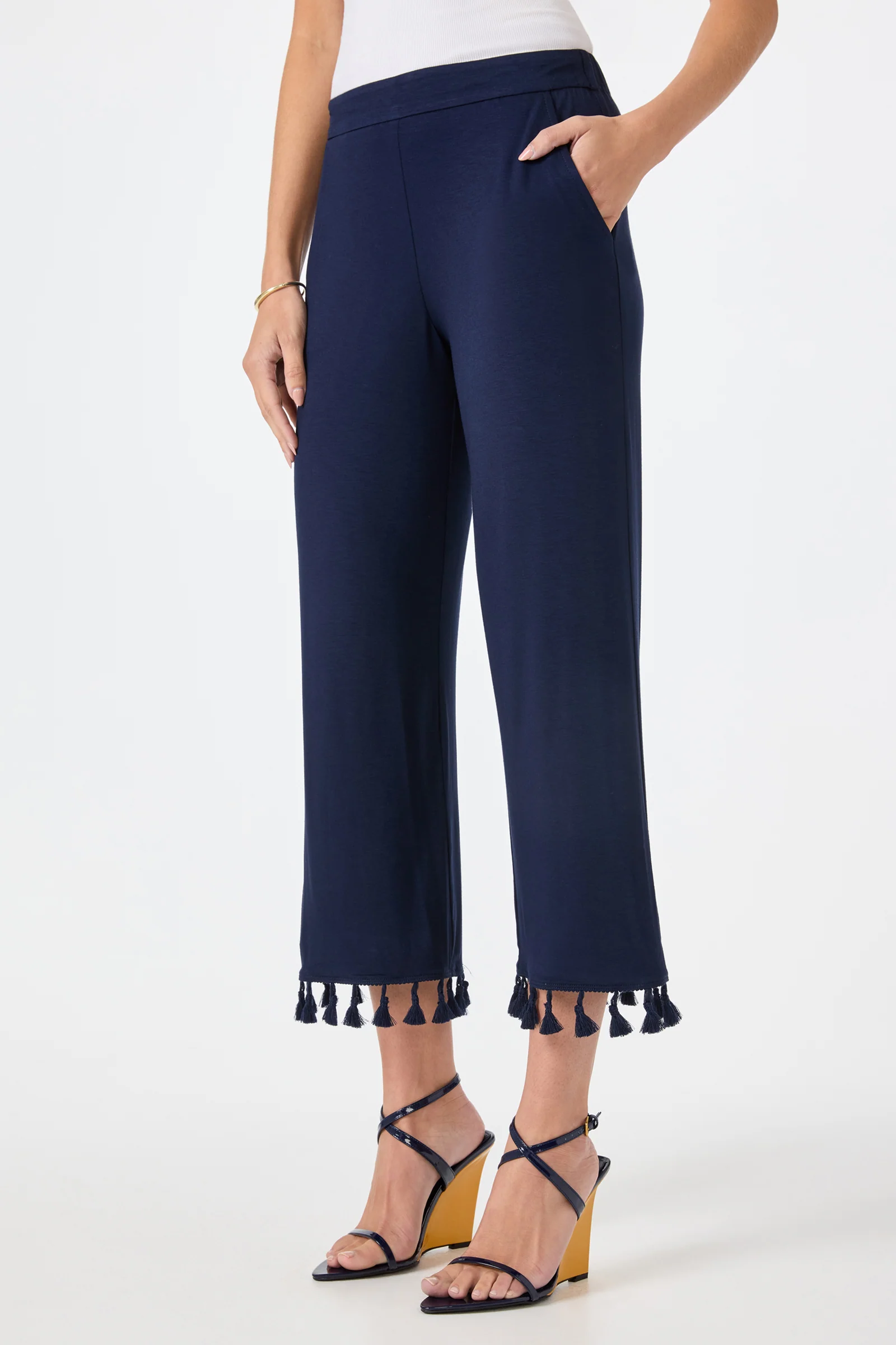 Jennet Tassel Hem Pants - Image 3