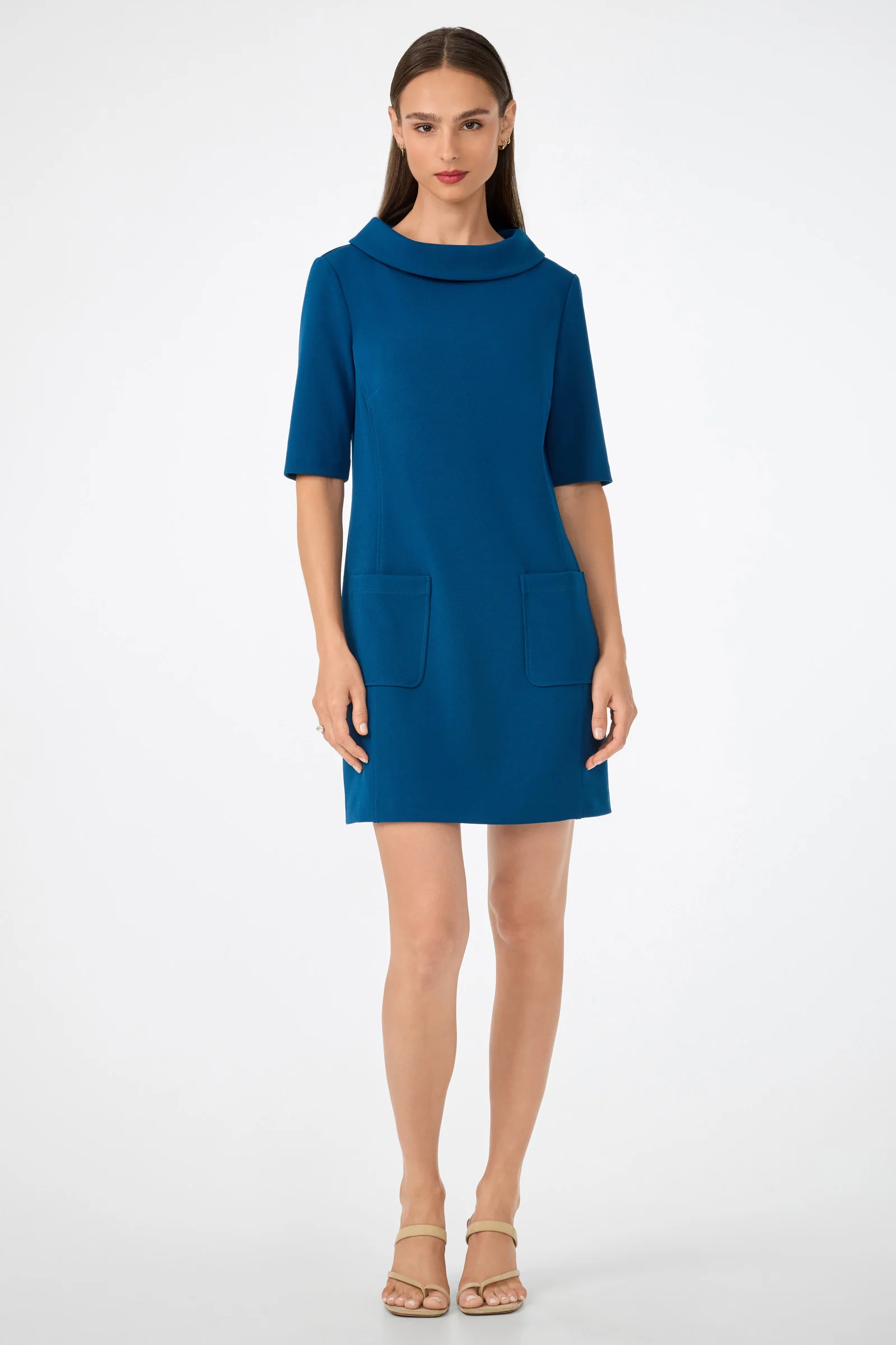 Maleko Short-Sleeve Shift Dress - Image 6