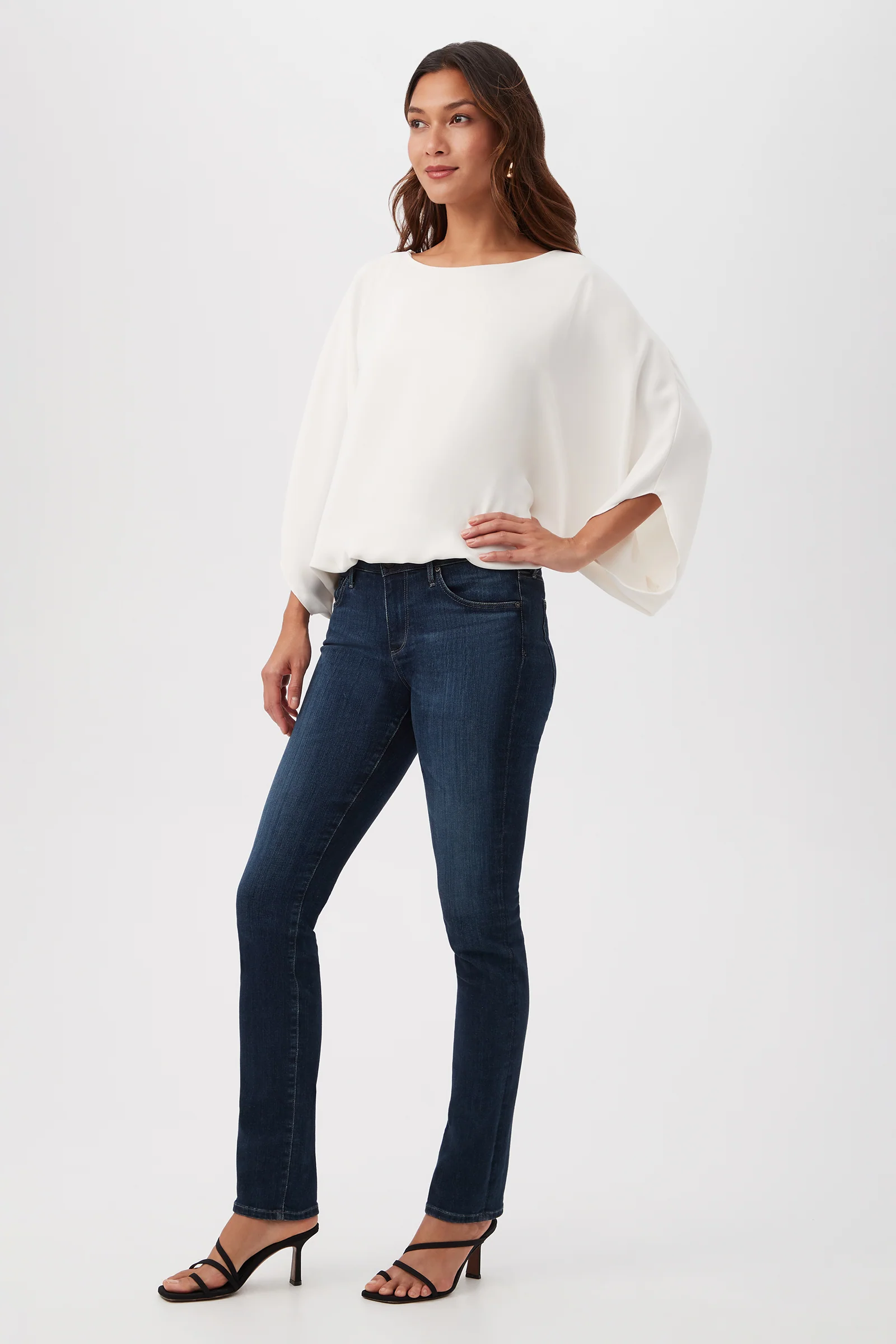 Manhattan Relaxed Short Dolman Sleeve Top - Image 4