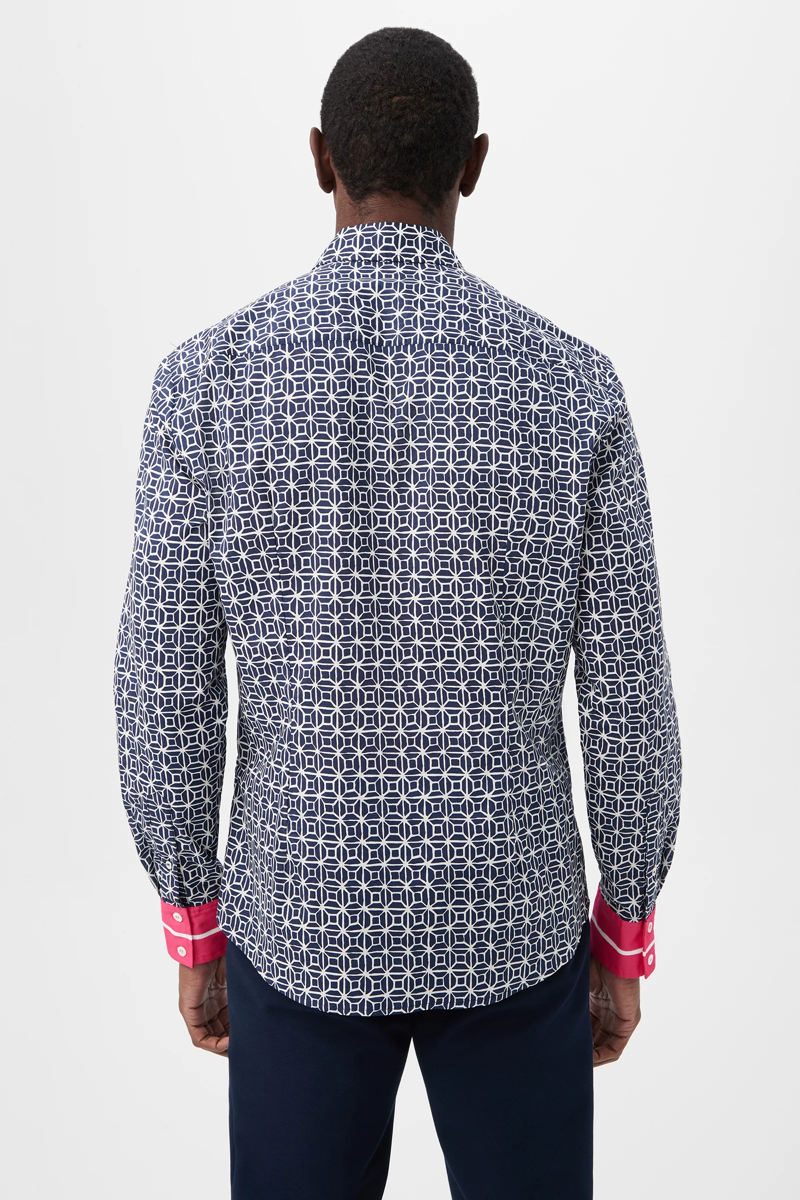 Aaron 2 Slim Long-Sleeve Shirt - Image 3