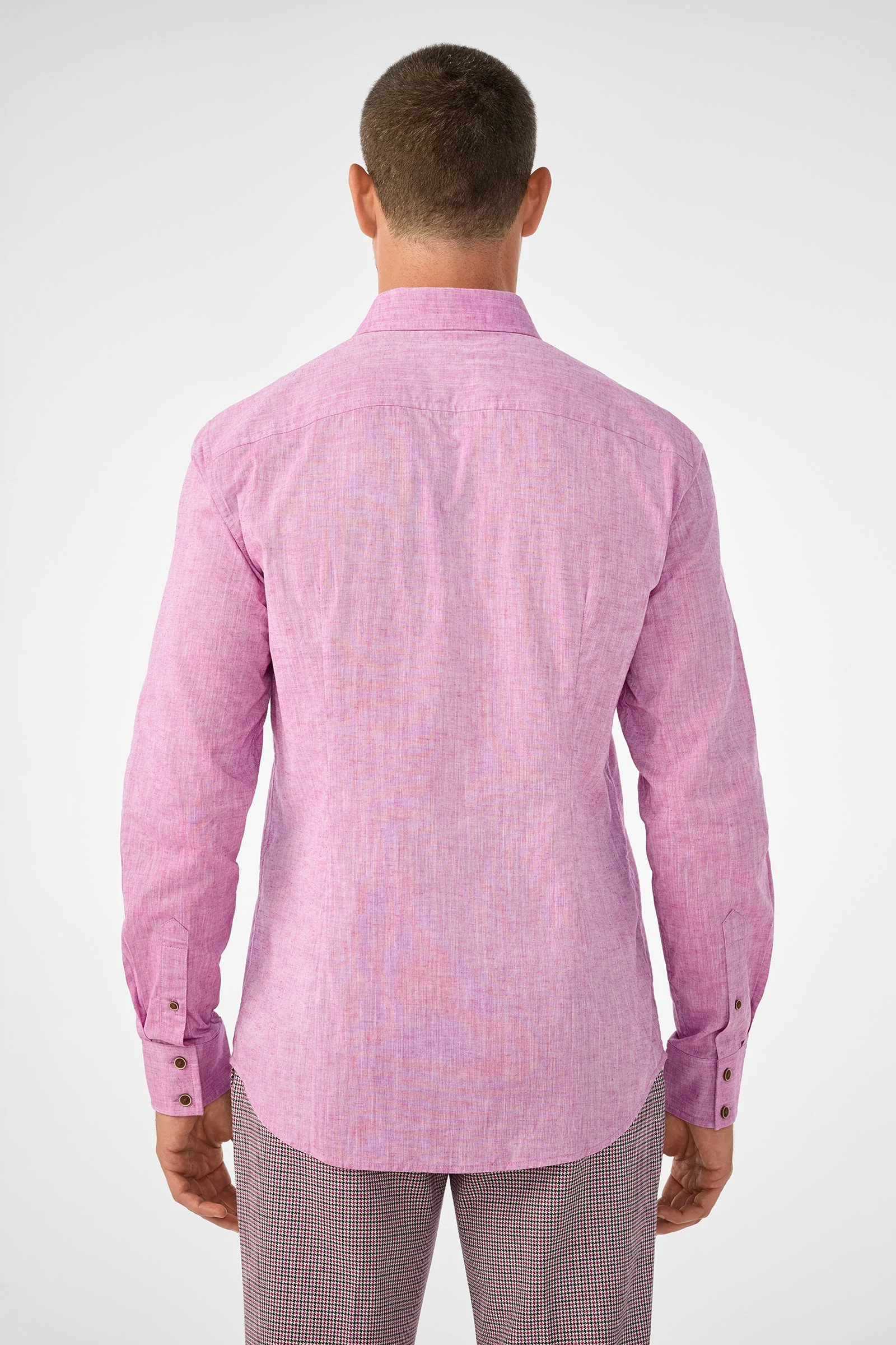 Aaron Slim Fit Long-Sleeve Shirt - Image 4