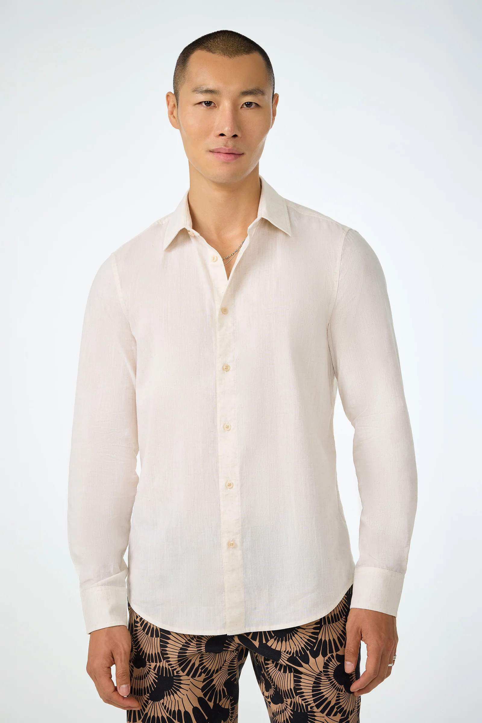Aaron Slim Fit Long-Sleeve Shirt - Image 6