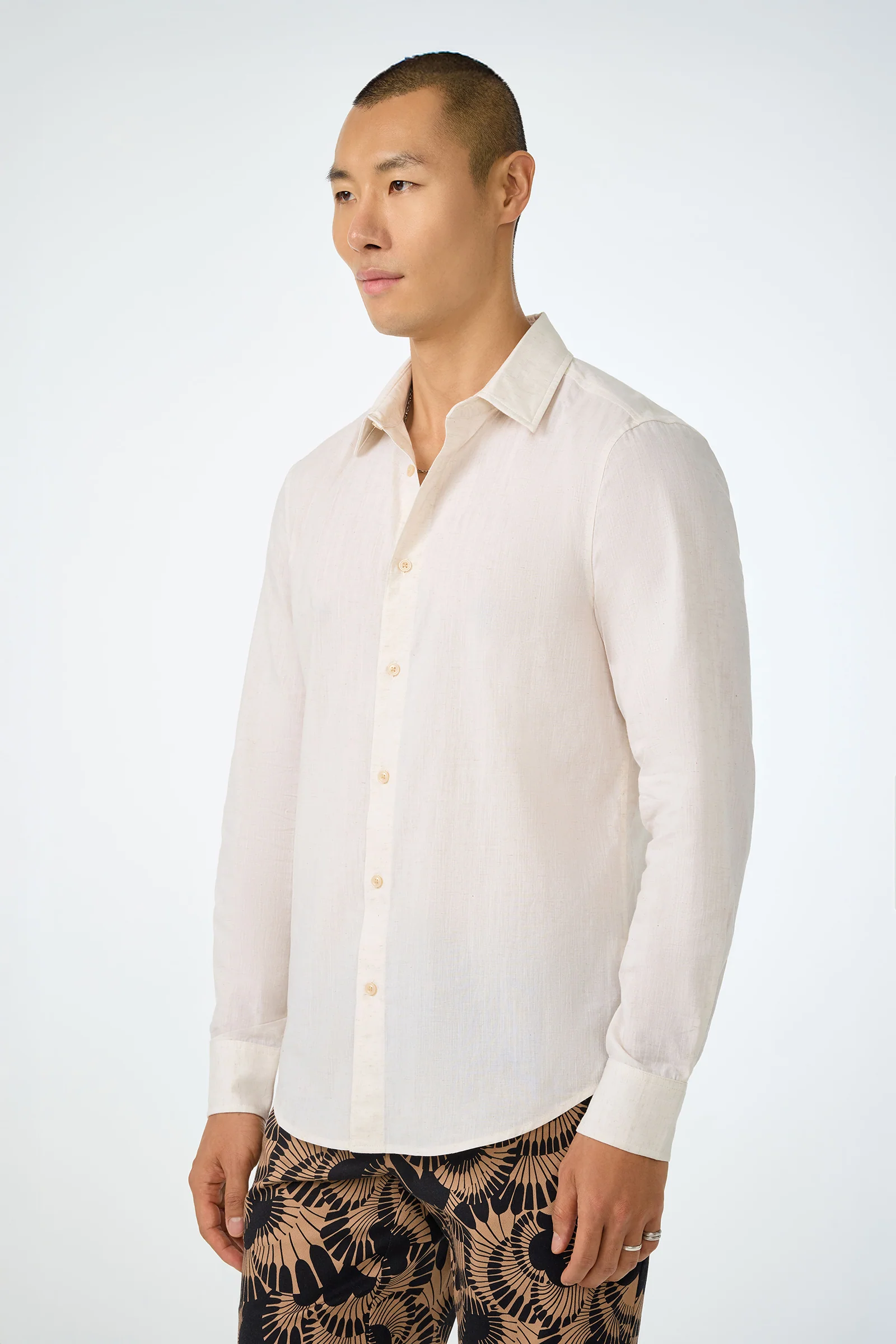 Aaron Slim Fit Long-Sleeve Shirt - Image 8