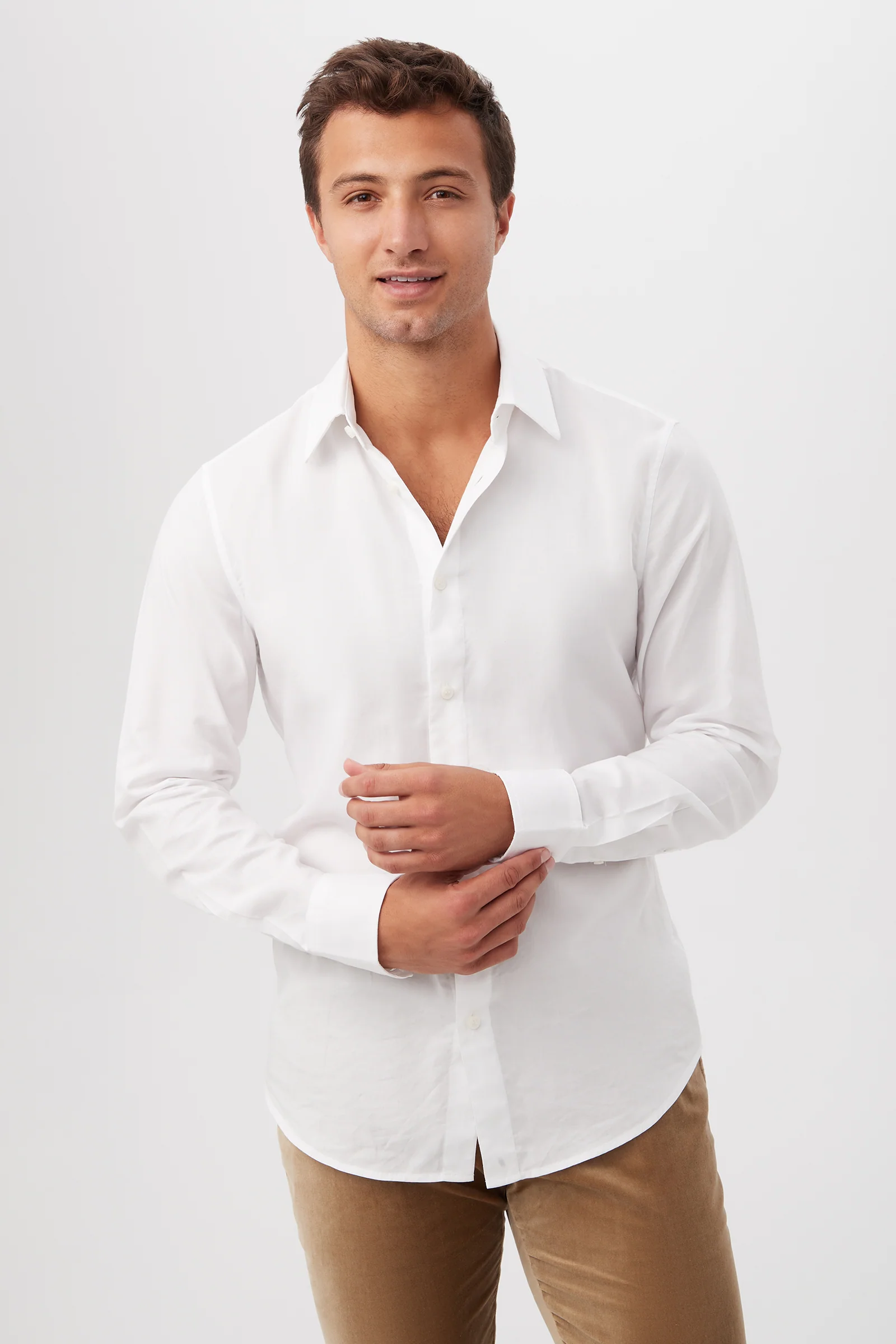 Aaron Slim Fit Long-Sleeve Shirt - Image 4