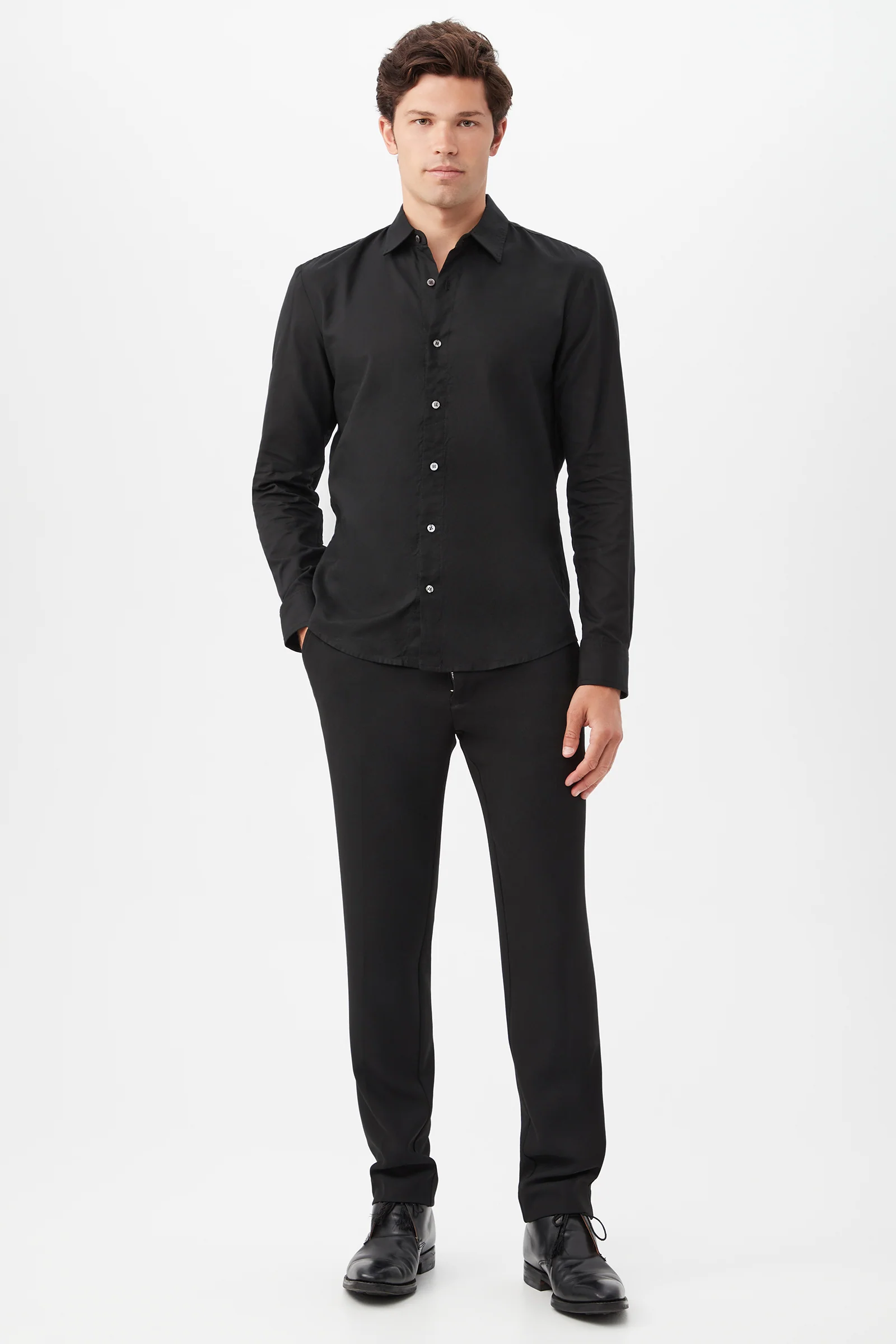 Aaron Slim Fit Long-Sleeve Shirt - Image 8