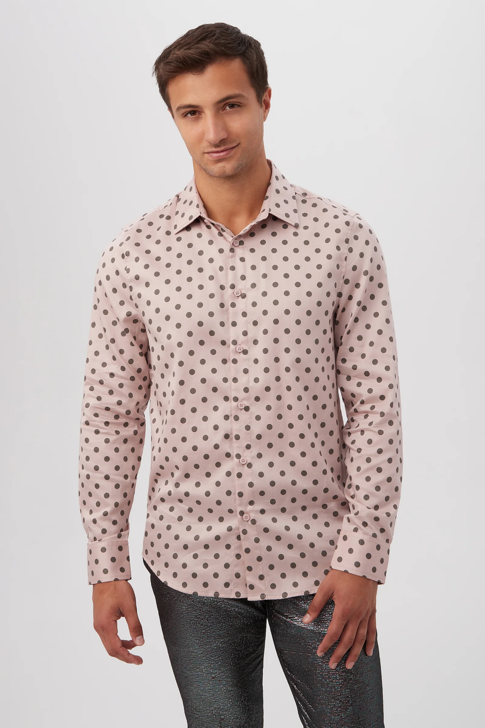 Aaron Slim Fit Long-Sleeve Shirt - Image 4