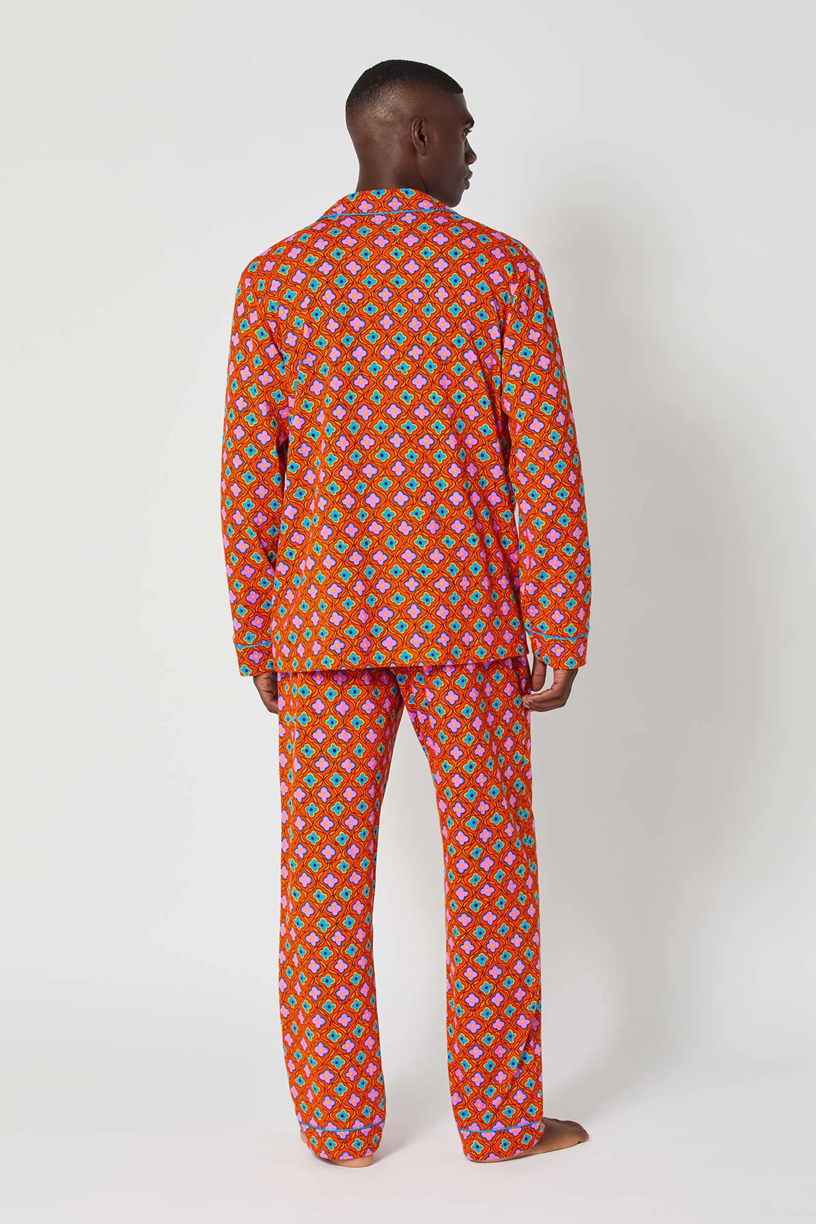 Men's Classic PJ Set - Daisy Foulard - Image 3