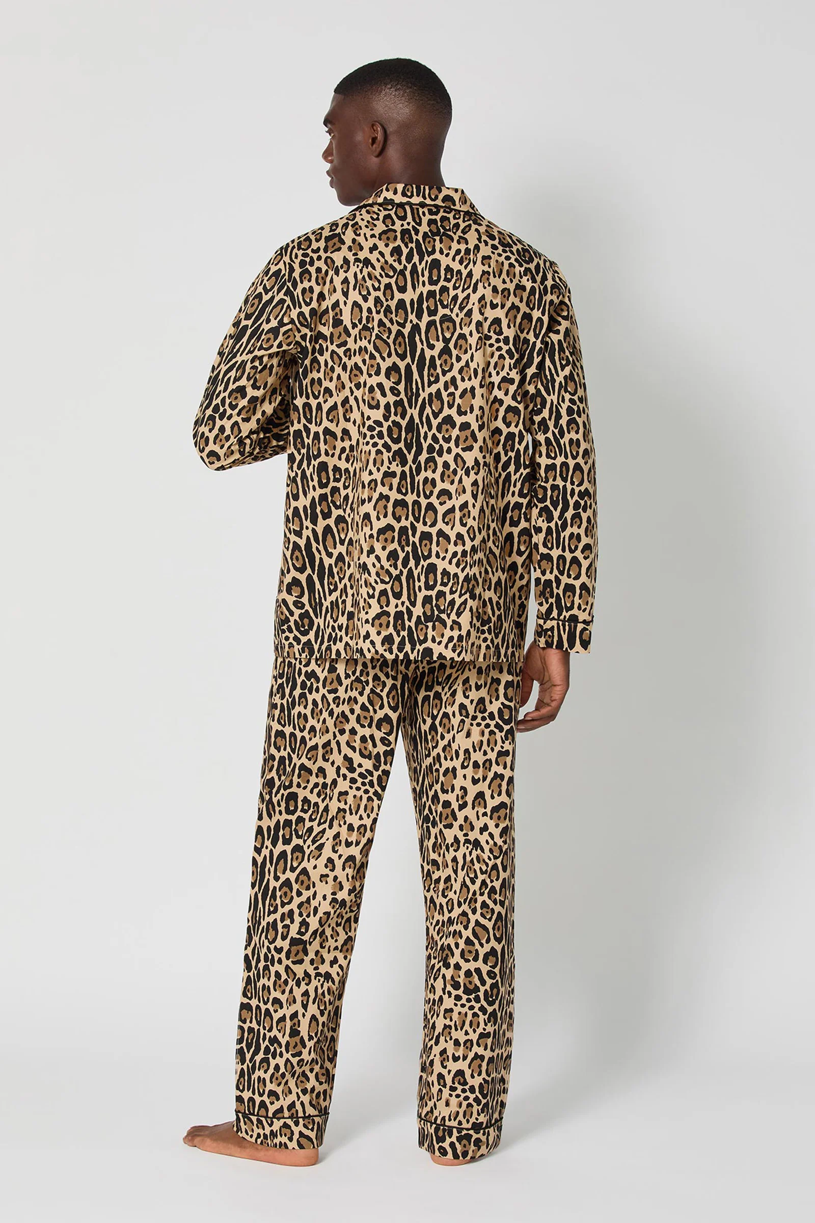Men's Classic PJ Set - Leopard Stripe - Image 3