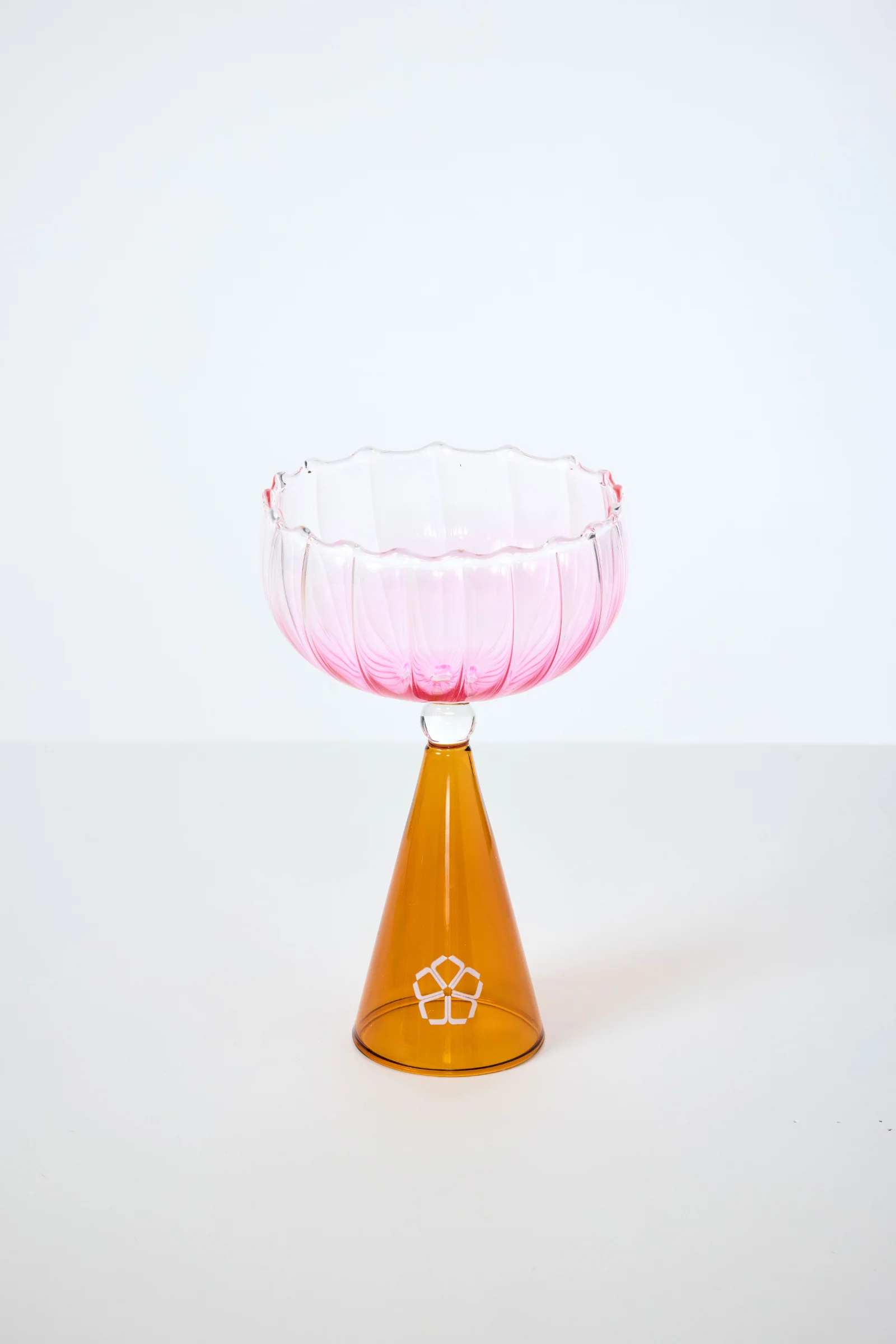 Cocktail Glass Set with Silicone Floret Mold - Image 3