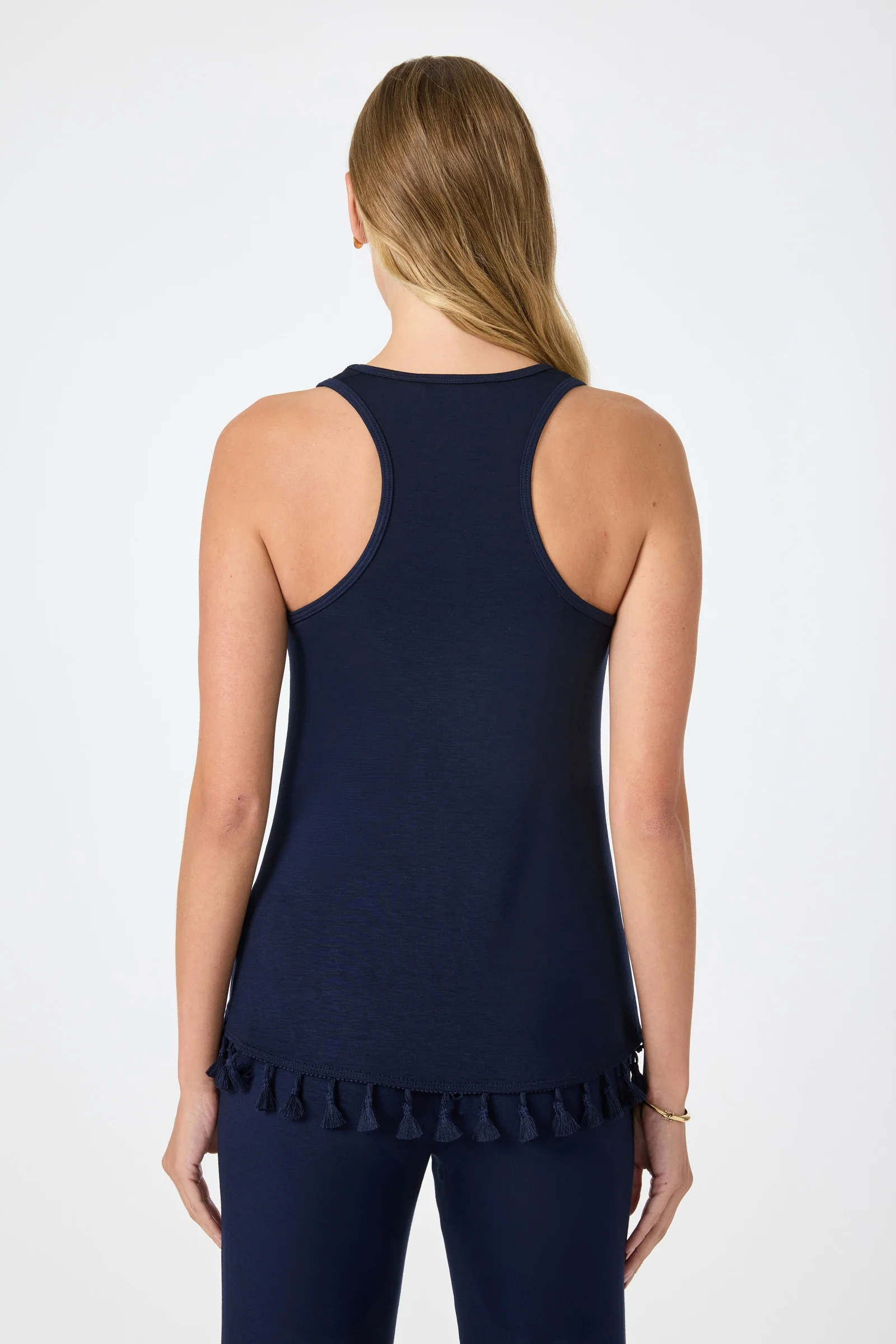 Tajo 2 Tassel Hem Sleeveless Top - Image 4